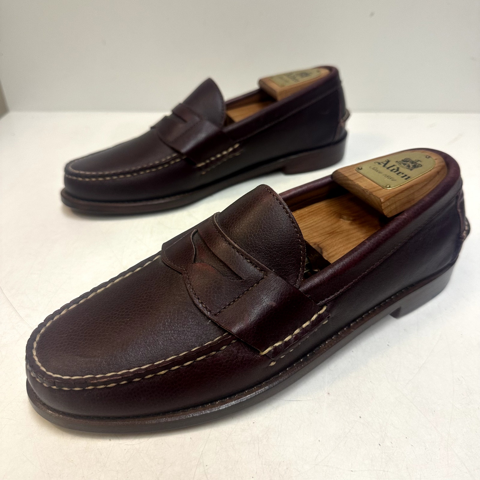 Nwot Rancourt & Co X Polo Ralph Lauren Edric Beefroll Penny Loafer Maine Usa 9.5 — image 6 of 8